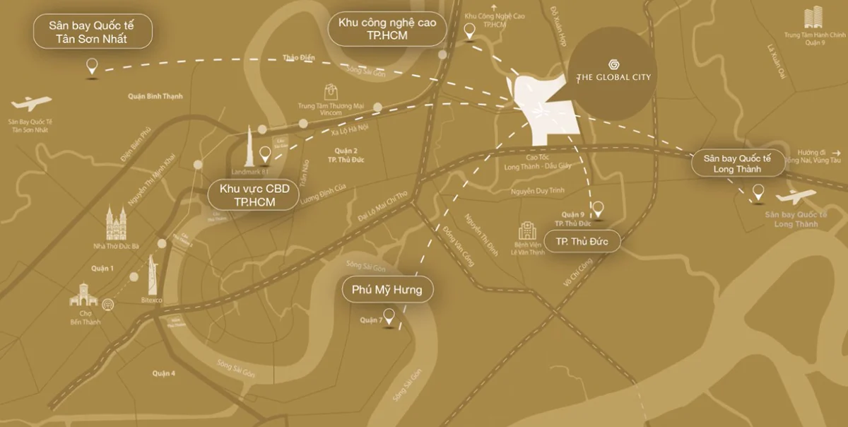 Địa Chỉ Global City Phân tích vị trí chiến lược