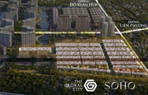 Nhà phố Global City: Thiết kế độc đáo và tiềm năng kinh doanh không giới hạn