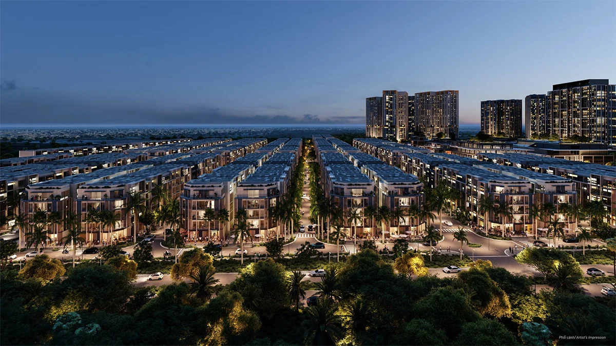 Nhà phố Global City tiềm năng kinh doanh