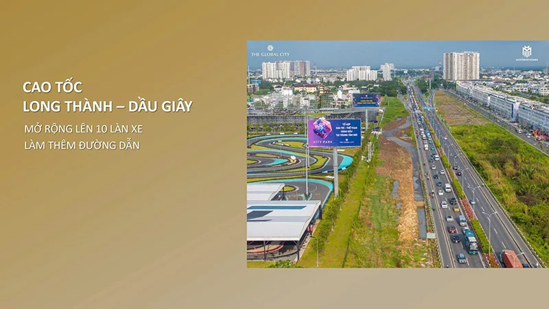 Hạ Tầng Siêu Liên Kết The Global City Cao Tốc Long Thành - Dầu Giây