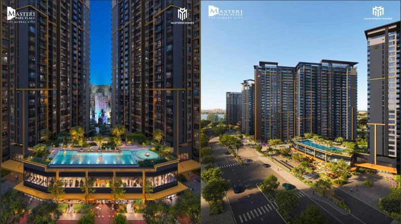 Masteri Park Place nơi đón bình minh đẹp nhất thành phố: Biểu tượng sống tinh hoa tại The Global City