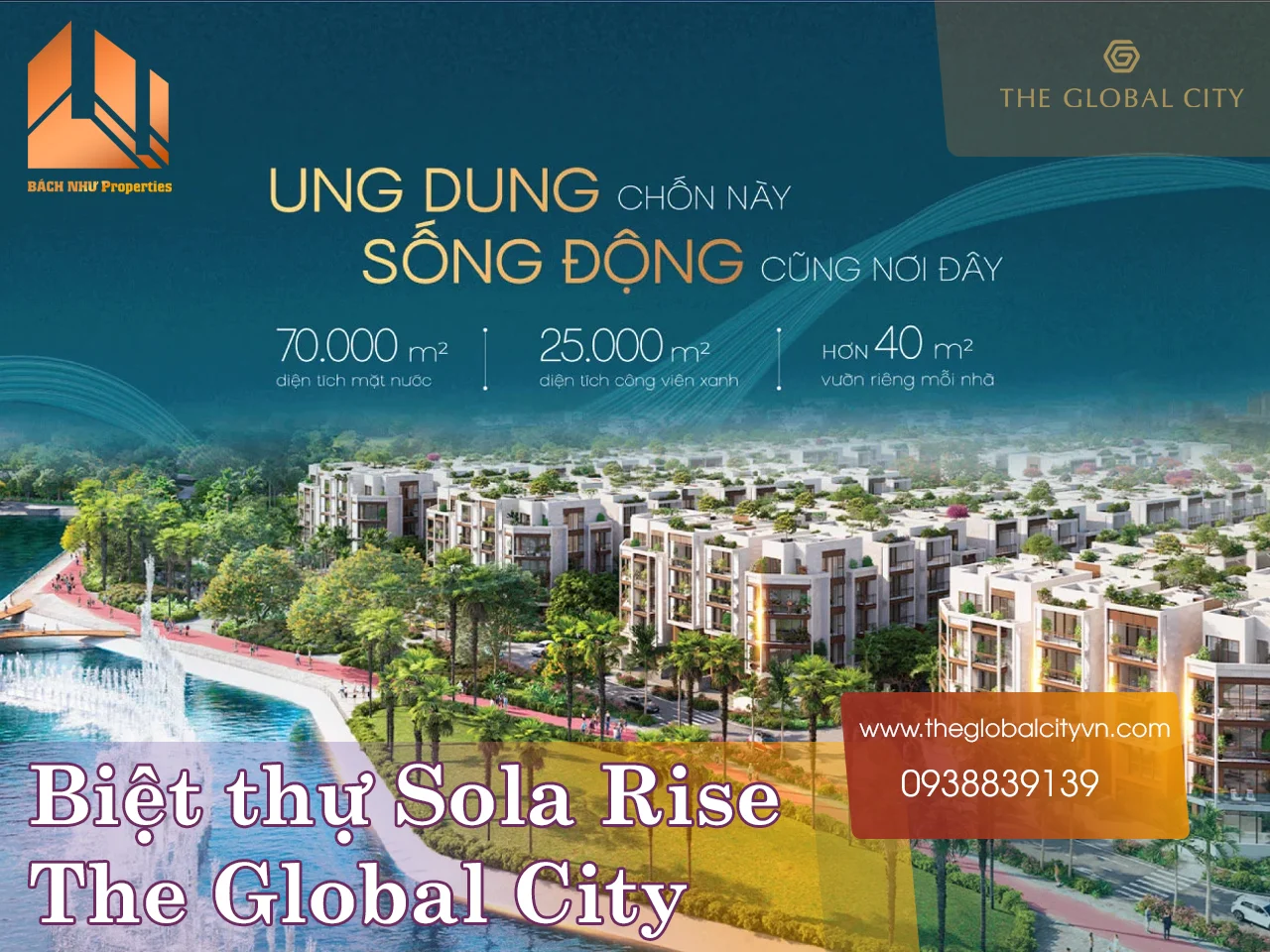 Biệt thự Sola Rise The Global City