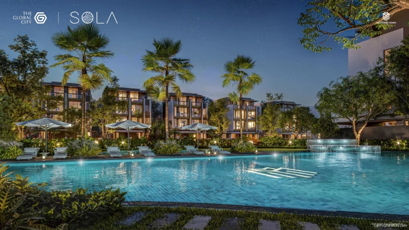 Hệ Thống Tiện Ích Đẳng Cấp "Compound Biệt Lập" Tại Sola Ánh Dương