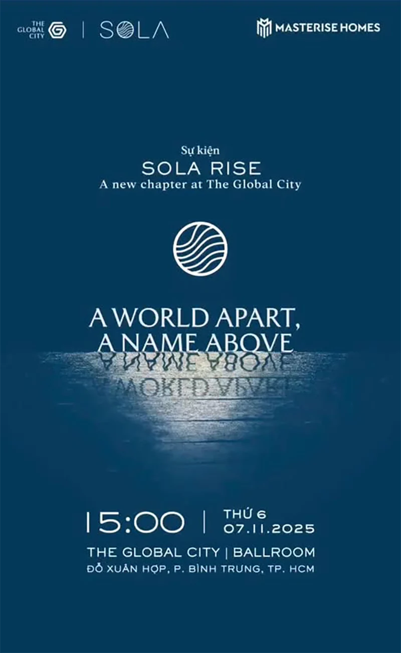 Lễ ra mắt Biệt thự Sola Rise The Global City