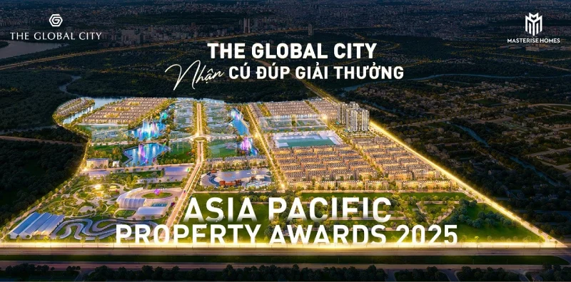 The Global City nhận giải thưởng quốc tế