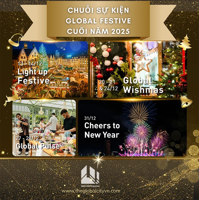 chuỗi Sự Kiện Global Festive Mở Ra Vũ Trụ Cảm Xúc Mới Mẻ