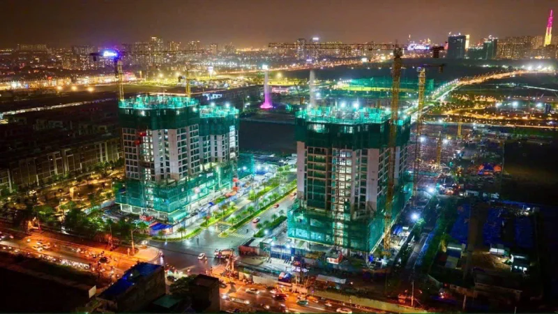 Hình ảnh The Global City về đêm T12/2025