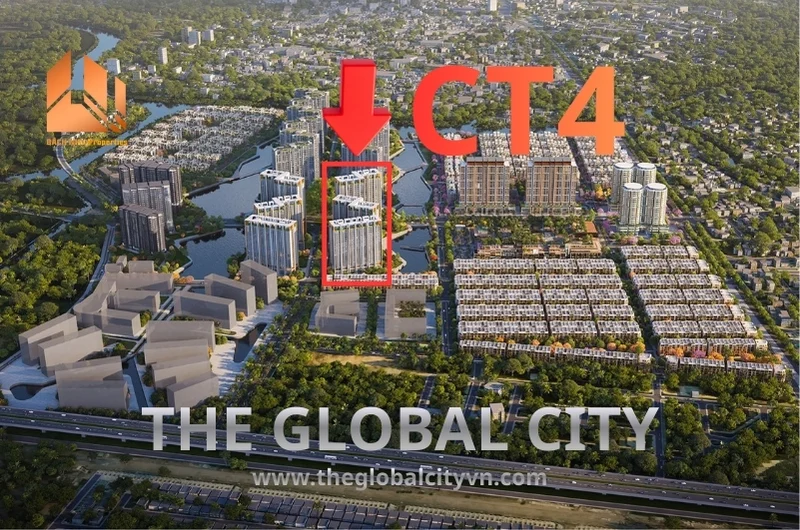 Phân khu CT4 The Global City - Bách Như Properties