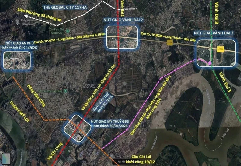 Tiềm năng không ngừng gia tăng của bất động sản thấp tầng Khu Đông