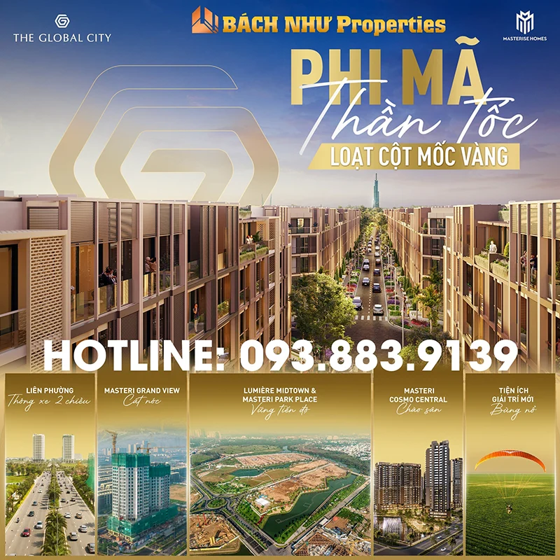 Loạt cột mốc ấn tượng The Global City T2/2026 - Bách Như Properties