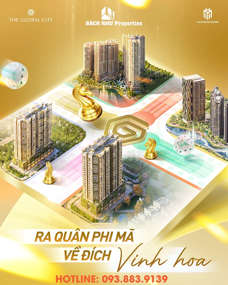 The Global City đón mừng năm mới 2026 - Ra quân phi mã về đích vinh hoa - Bách Như Properties