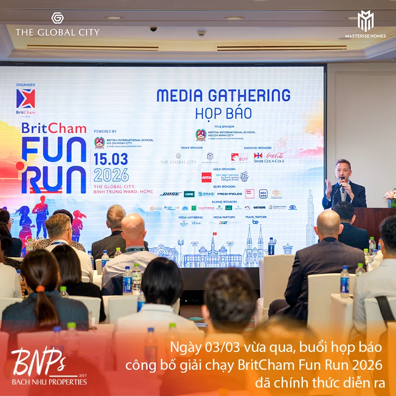 Fun Run 2026 tại The Global City - Bách Như Properties - BNPs