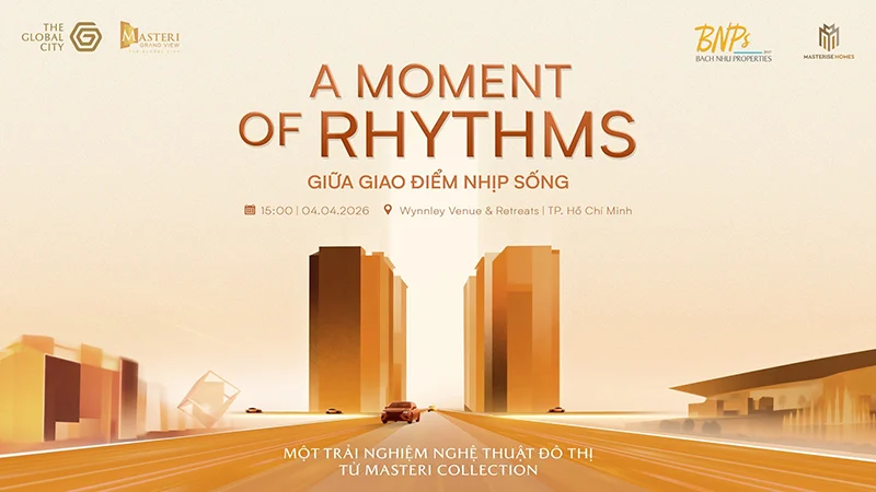 Trải nghiệm nghệ thuật đô thị từ sự kiện “A Moment of Rhythms”