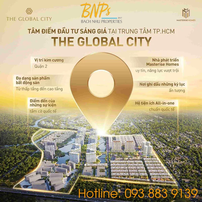 Xu hướng sống toàn cầu The Global City - Bách Như Properties - BNPs