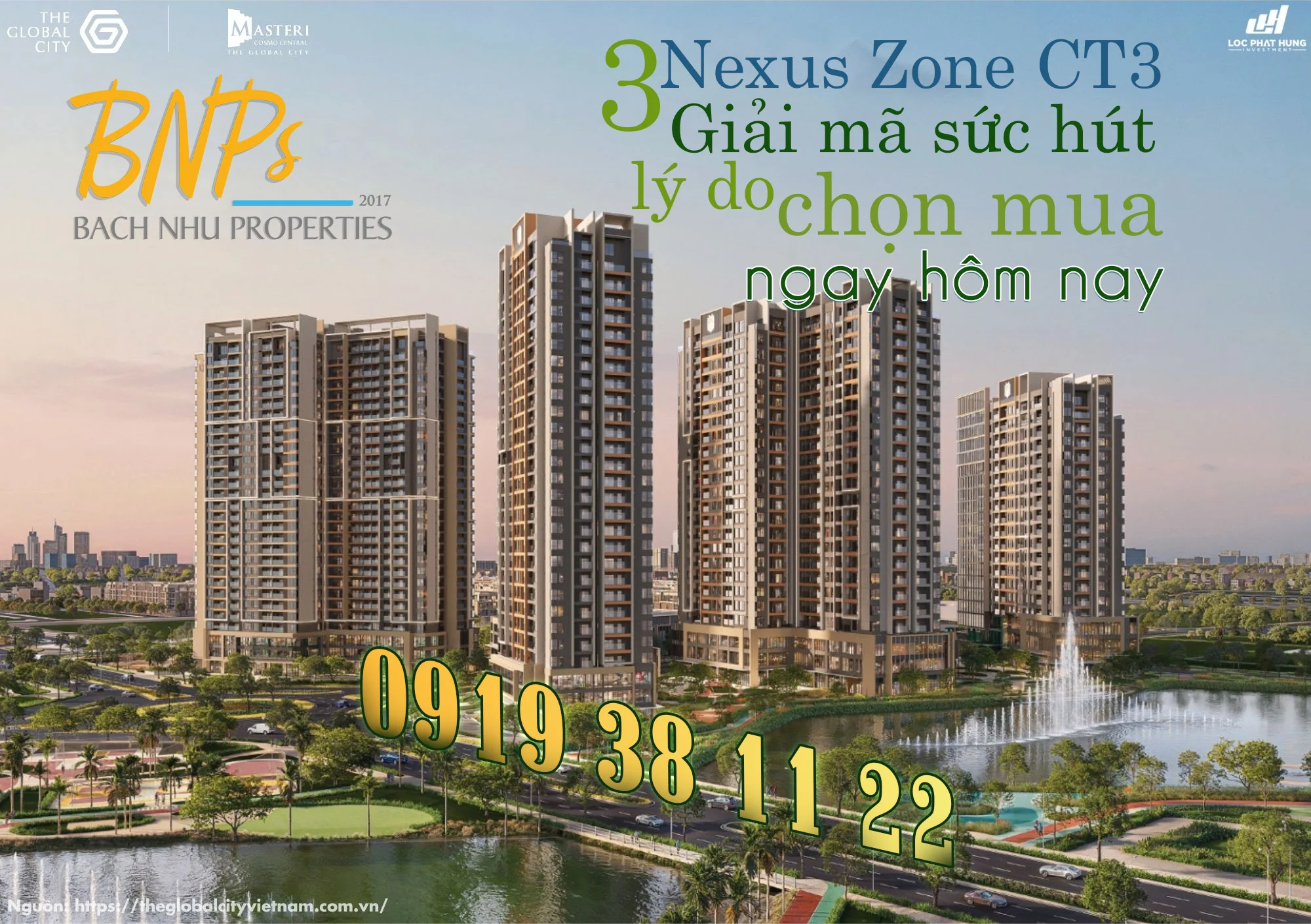 3 lý do chọn mua Nexus Zone CT3 The Global City là gì? - Bách Như Properties - BNPs
