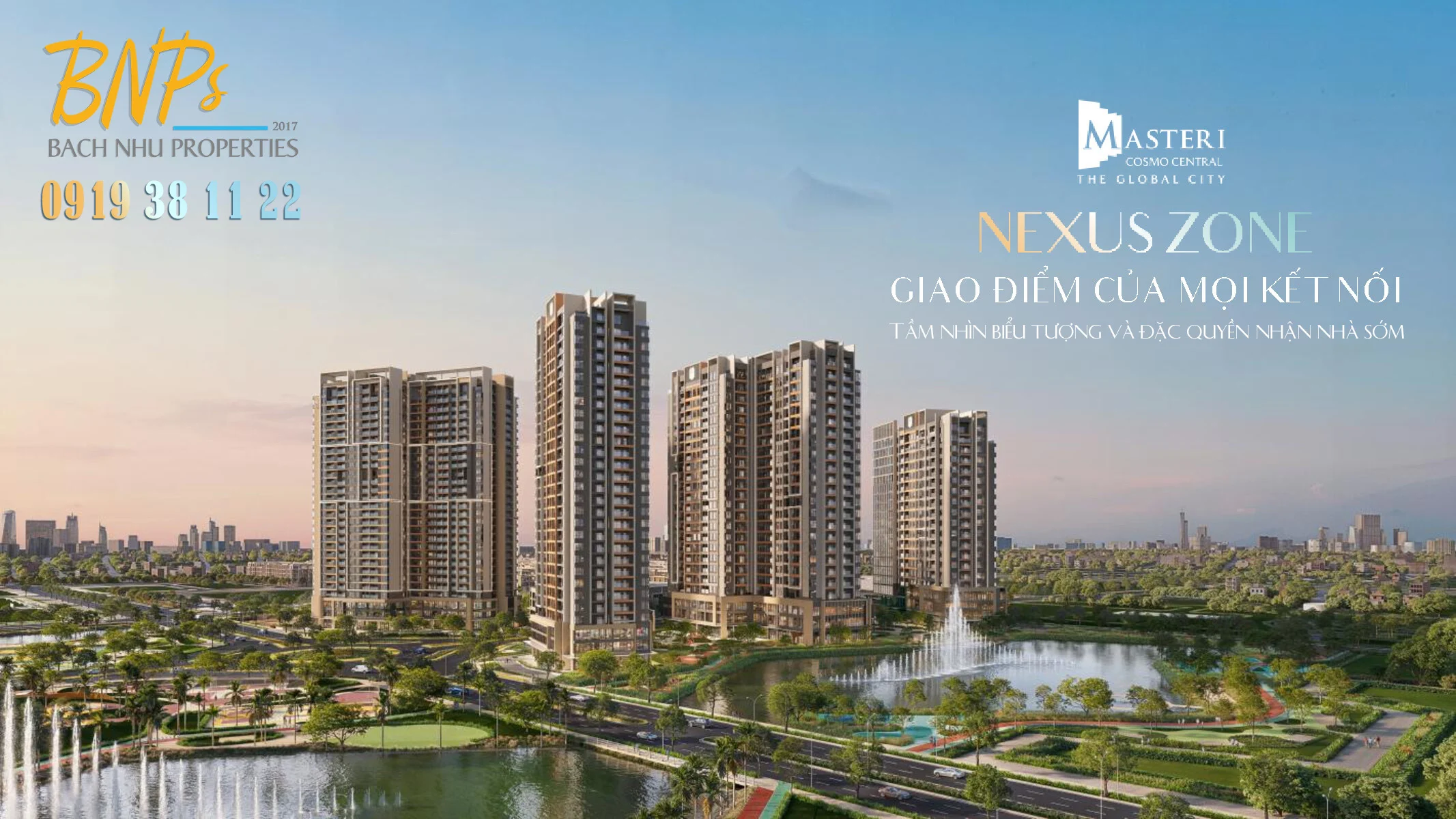 Bảng giá tham khảo Tòa B1 và B2 Nexus Zone chi tiết - Bách Như Properties - BNPs