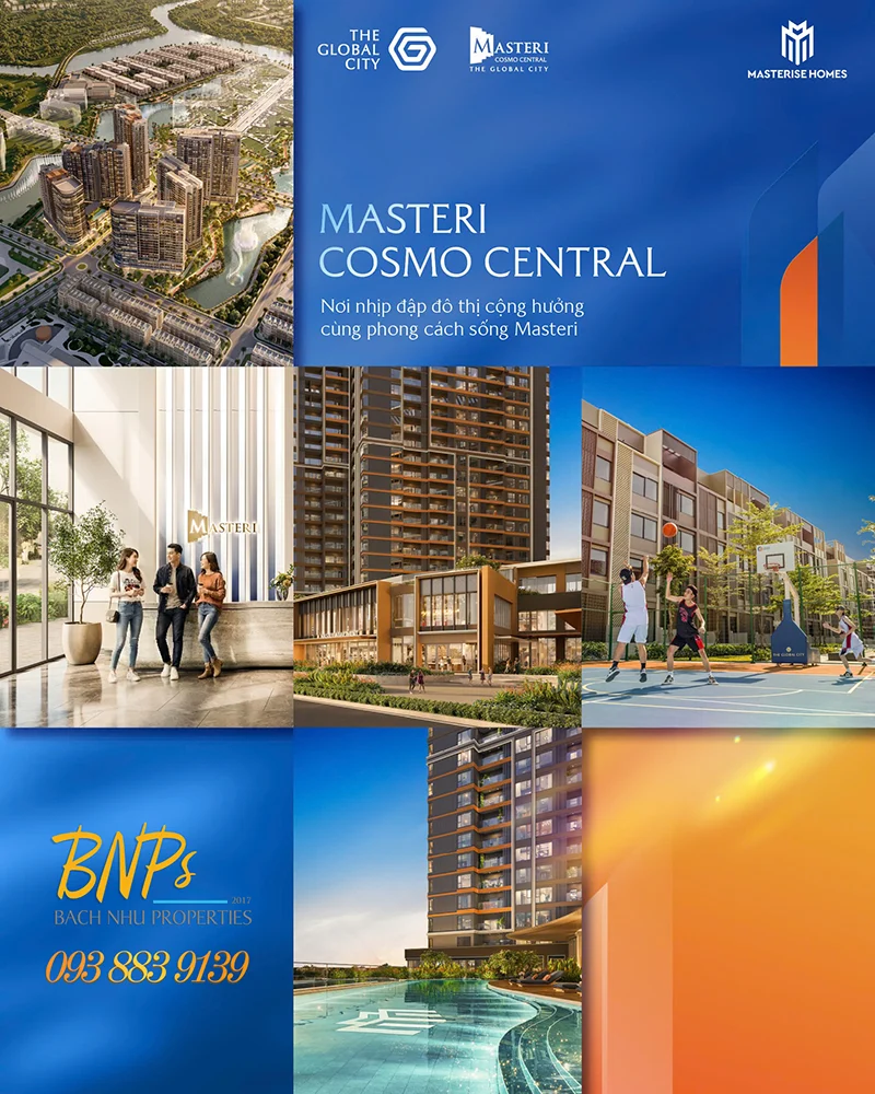 Mua Masteri Cosmo Central hay Masteri Park Place - Bách Như Properties - BNPs