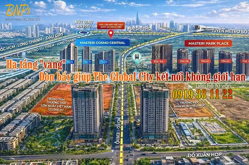 The Global City kết nối không giới hạn - Bách Như Properties - BNPs