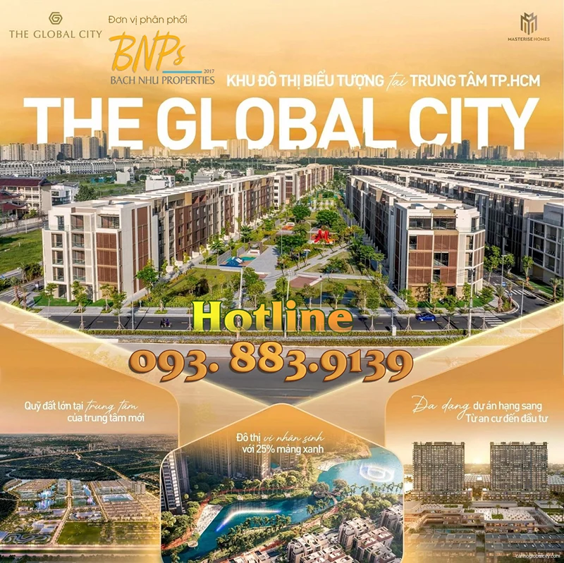 The Global City phát triển bền vững - Bách Như Properties - BNPs