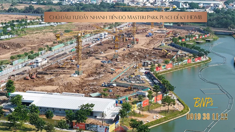 Cập nhật tiến độ Masteri Park Place tháng 04 2026 - Bách Như Propeties - BNPs
