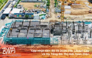 Cập nhật tiến độ T5 2026 The Global City và Hạ Tầng Đô Thị Mới Toàn Diện