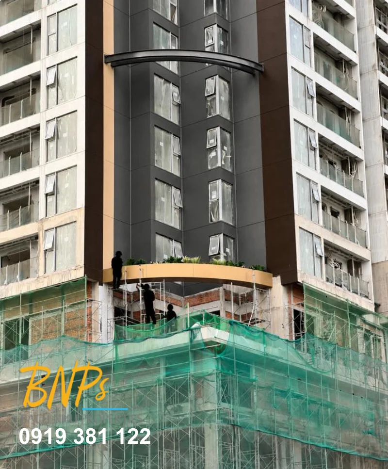 Diện Mạo Mới Đầy Ấn Tượng Khi Masteri Grand View Đã Sơn Tường Ngoài - Bách Như Propeties - BNPs
