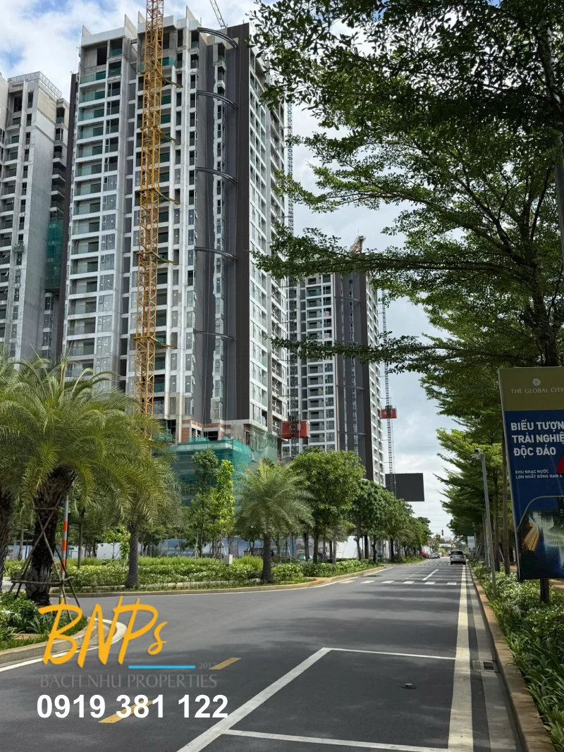 Phân Khu Căn Hộ Masteri Grand View Đã Sơn Tường Ngoài - Bách Như Propeties - BNPs
