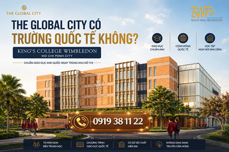 The Global City có trường quốc tế không Khám phá King's College Wimbledon - Bách Như Properties - BNPs