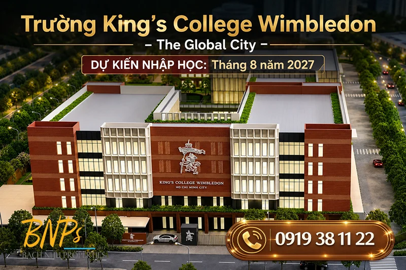 King's College Wimbledon dự kiến nhập học T8/2027 - Bách Như Properties - BNPs