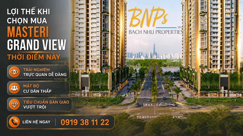 Masteri Grand View view nhạc nước giá bao nhiêu- Bách Như Properties - BNP's