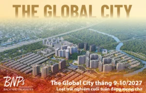 The Global City tháng 9-10/2026: Loạt trải nghiệm cuối tuần đáng mong chờ